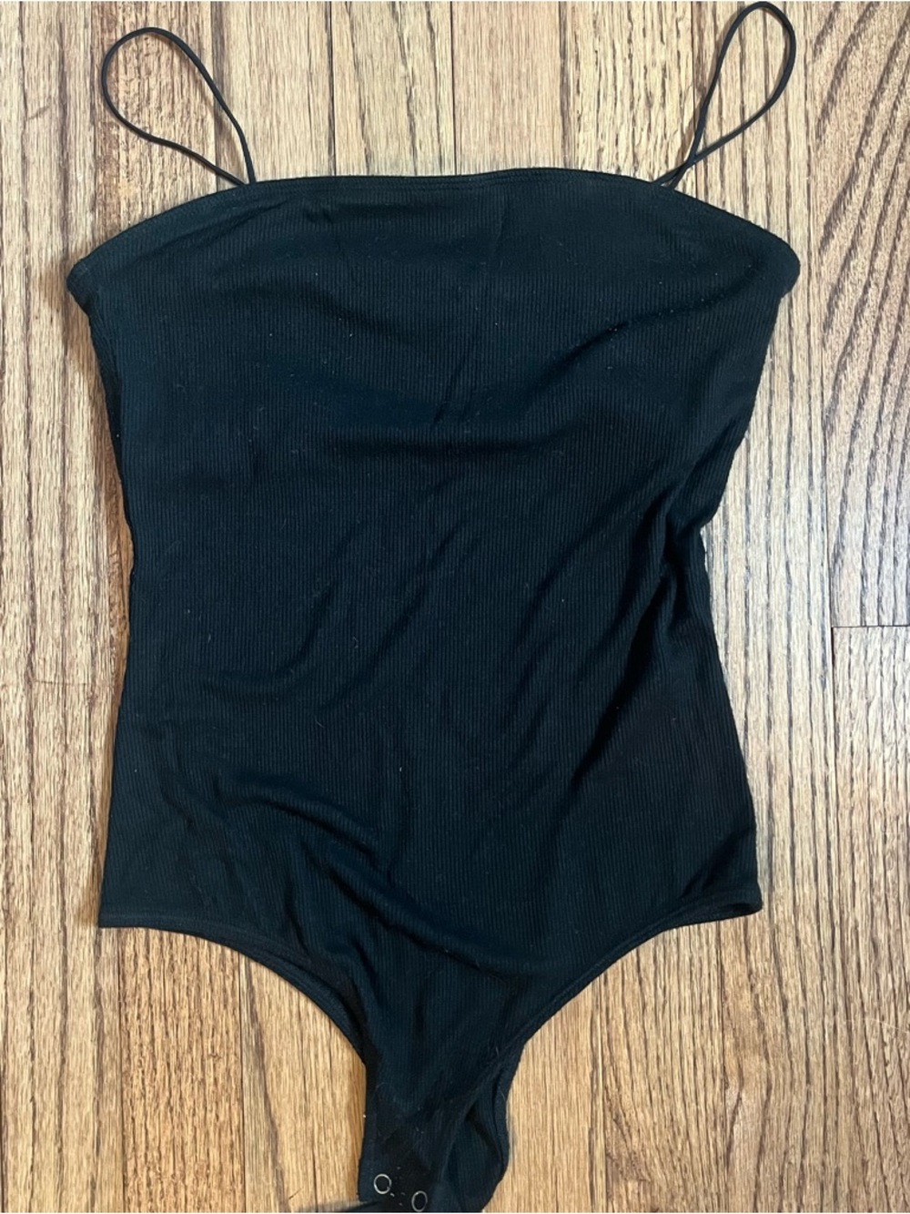 Hollister Black Spaghetti Strap Bodysuit